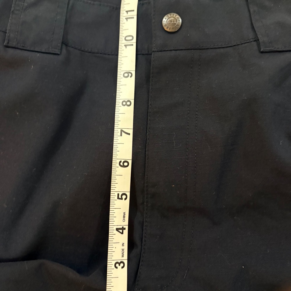 5.11 Tactical Series Mens Black Ripstop Cargo Pants‎ Large 35.5-39 Waist Regular - Picture 8 of 9